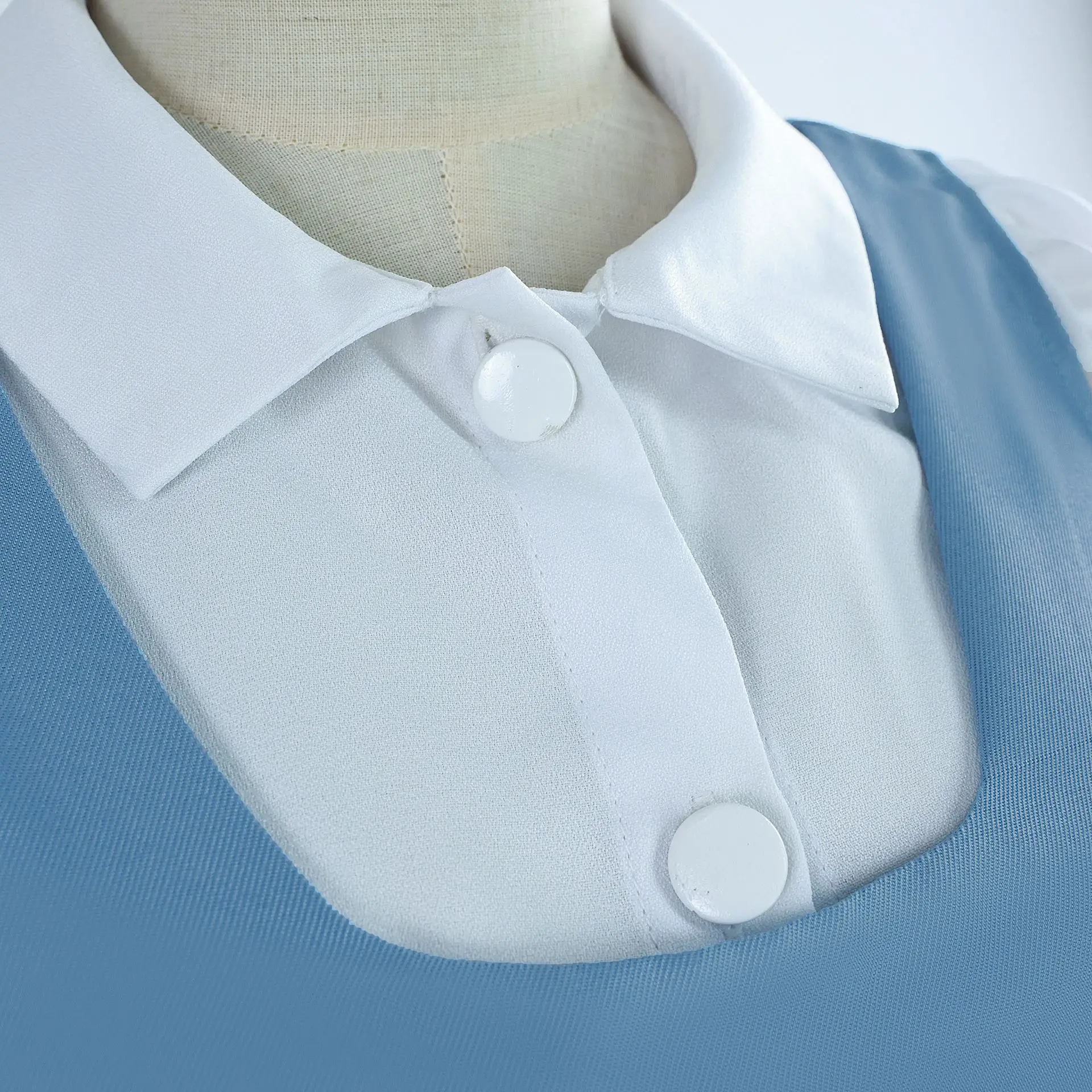 Anime Ranma 1/2 Akane Tendo Cosplay Costume Blue Lovely Dress Carnival Role Play Uniform Suit Halloween Party Outfit Adult Women