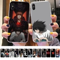 maiyaca anime manga death note ryuk phone case for iphone 11 12 13 mini pro xs max 8 7 6 6s plus x 5s se 2020 xr cover