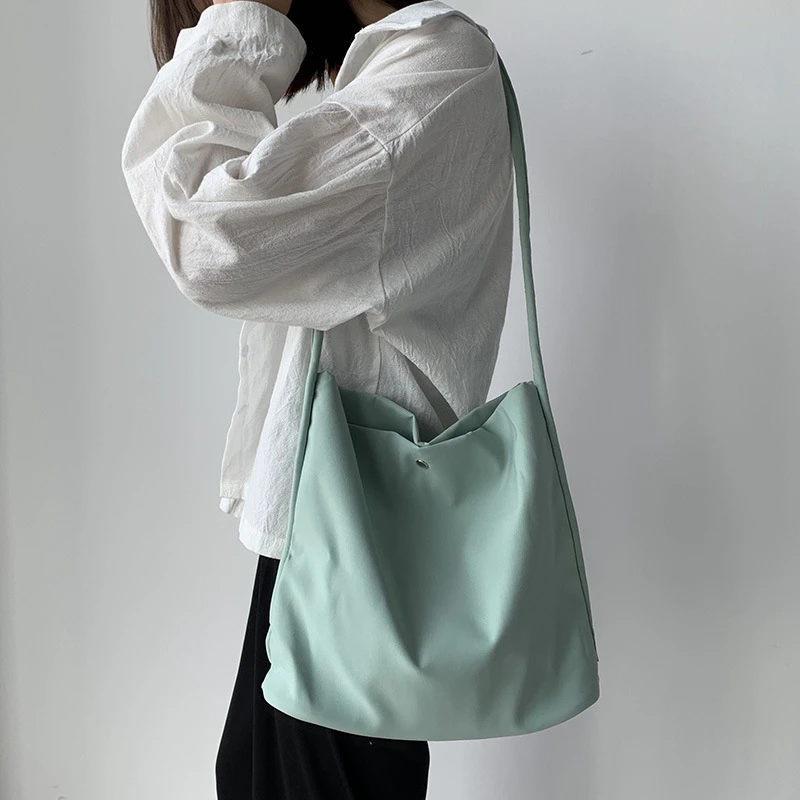 Nylon canvas bag Tote Book Bags for Girls Satchels Waterproof Women Handbags Shoulder Bag Casual Travel school Bags