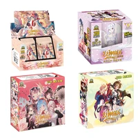new goddess story card collection anime playing games collectible card anime board game cards birthday gift game cards