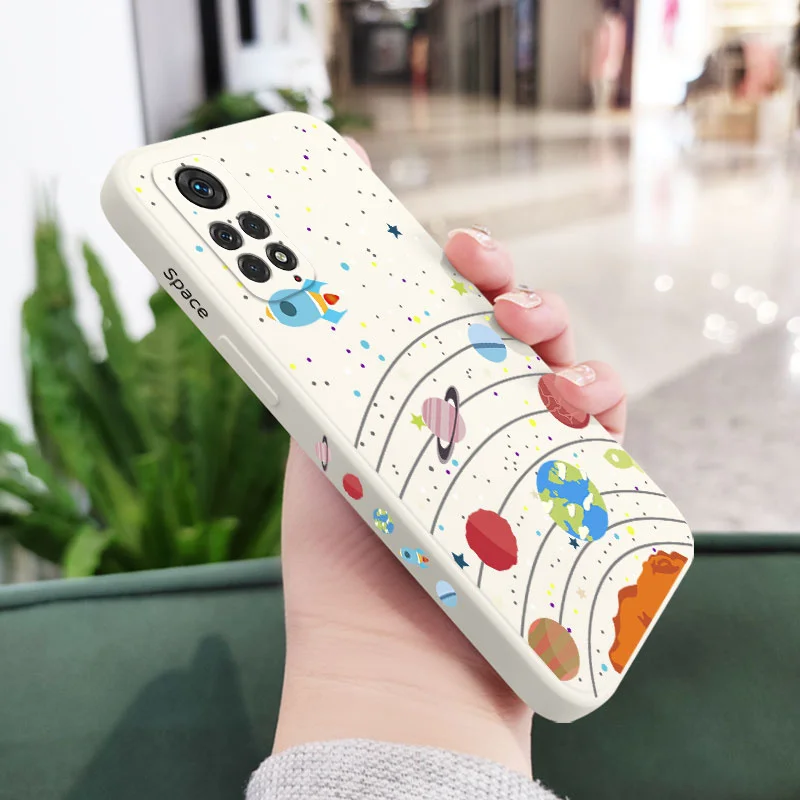 Фото Чехол для телефона с Лунной Вселенной для Xiaomi Redmi Note 13 12 12S 11 11S 11T 10 10A 10T 10S 9T 9 8 7 Pro Plus 10C 9A 9C 9T 4G №4