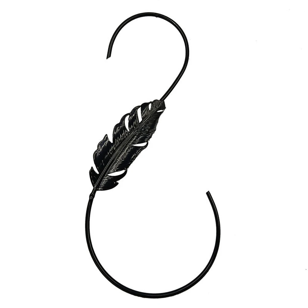 

12-inch Bird Feeder S Hook Metal S Iron Hook Outdoor Plant Flower Pot Hanging Bird Feeder Indoor Outdoor Basket Hanging