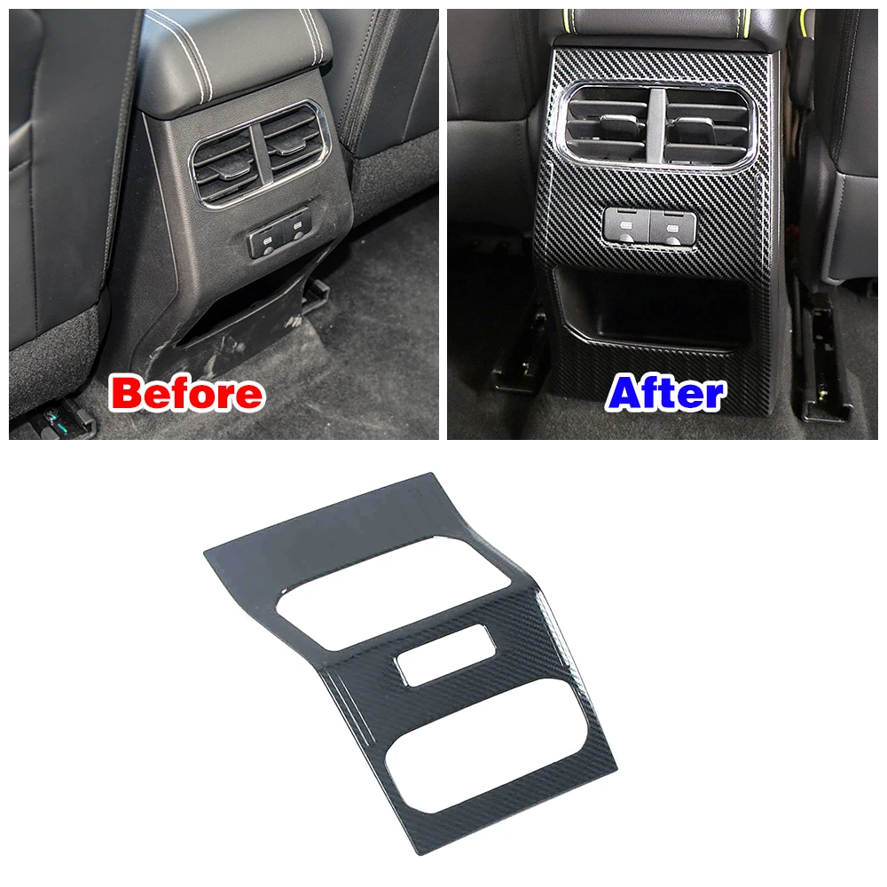 

Цвет углеродного волокна для Haval Jolion 2021-2024, аксессуары для интерьера, модифицированная деталь, ремонт, украшение, накладка, защита от ударов, царапин, грязная