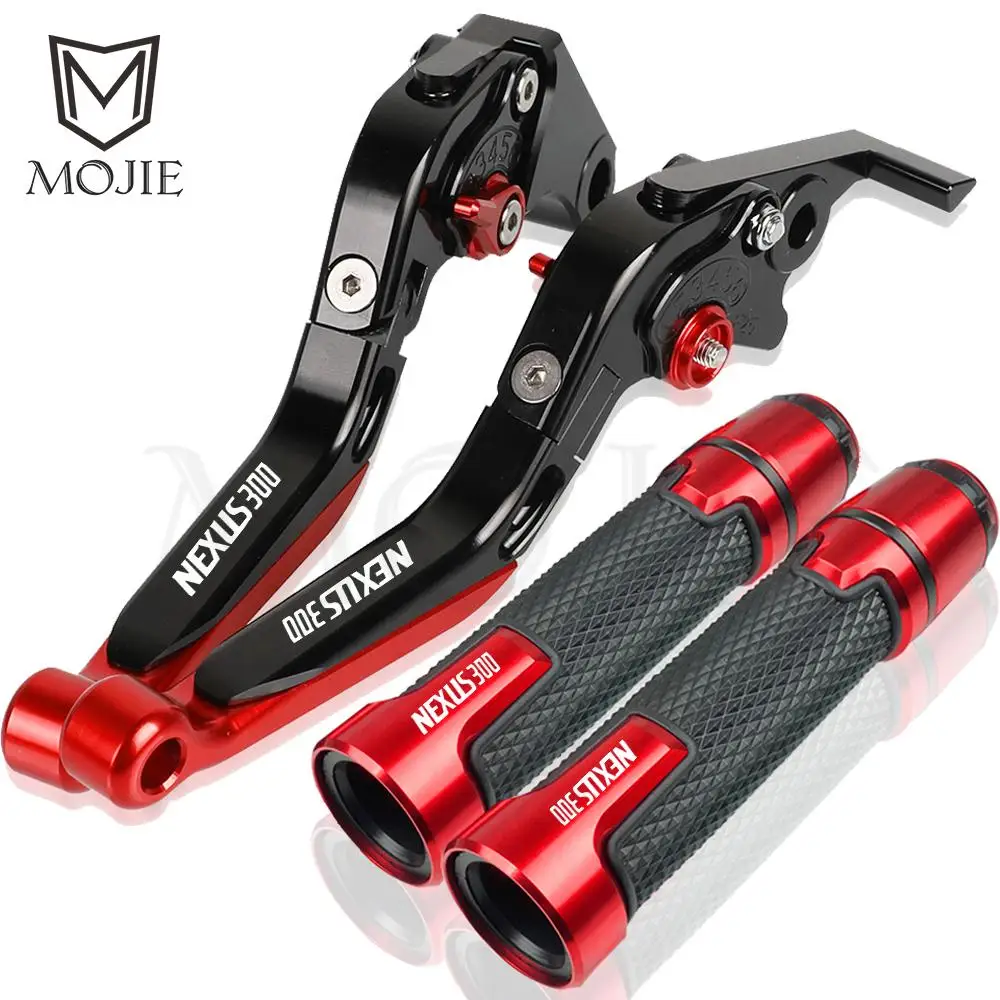 

Motorcycle For GILERA Nexus 300 E3 2008 2009 2010 2011 2012 Adjustable Brake Clutch Lever Handbar Handle Grips Set clutch handle