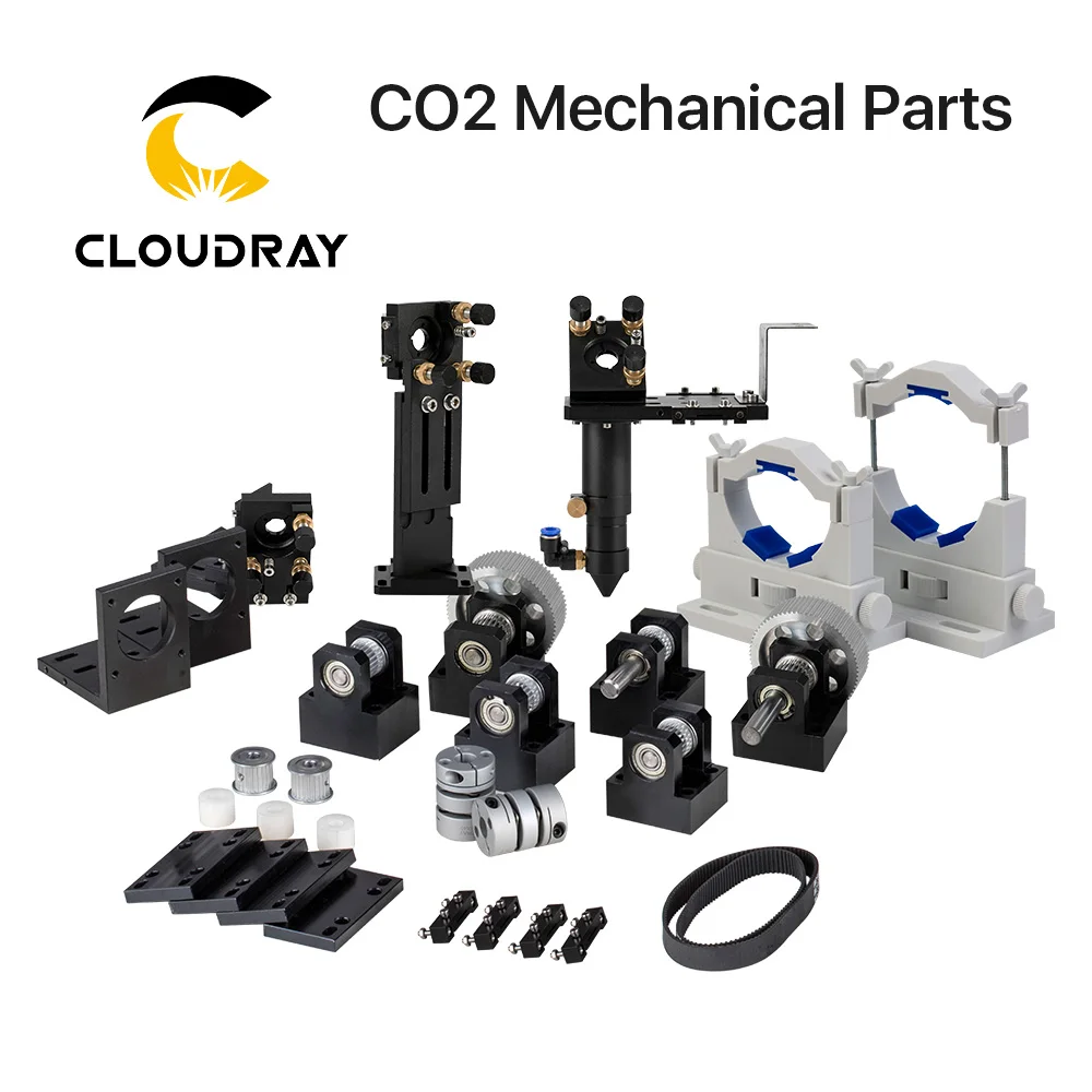 Cloudray E Series CO2 Laser Mechanical Parts Metal Components for DIY CO2 Laser Engraving Cutting Machine