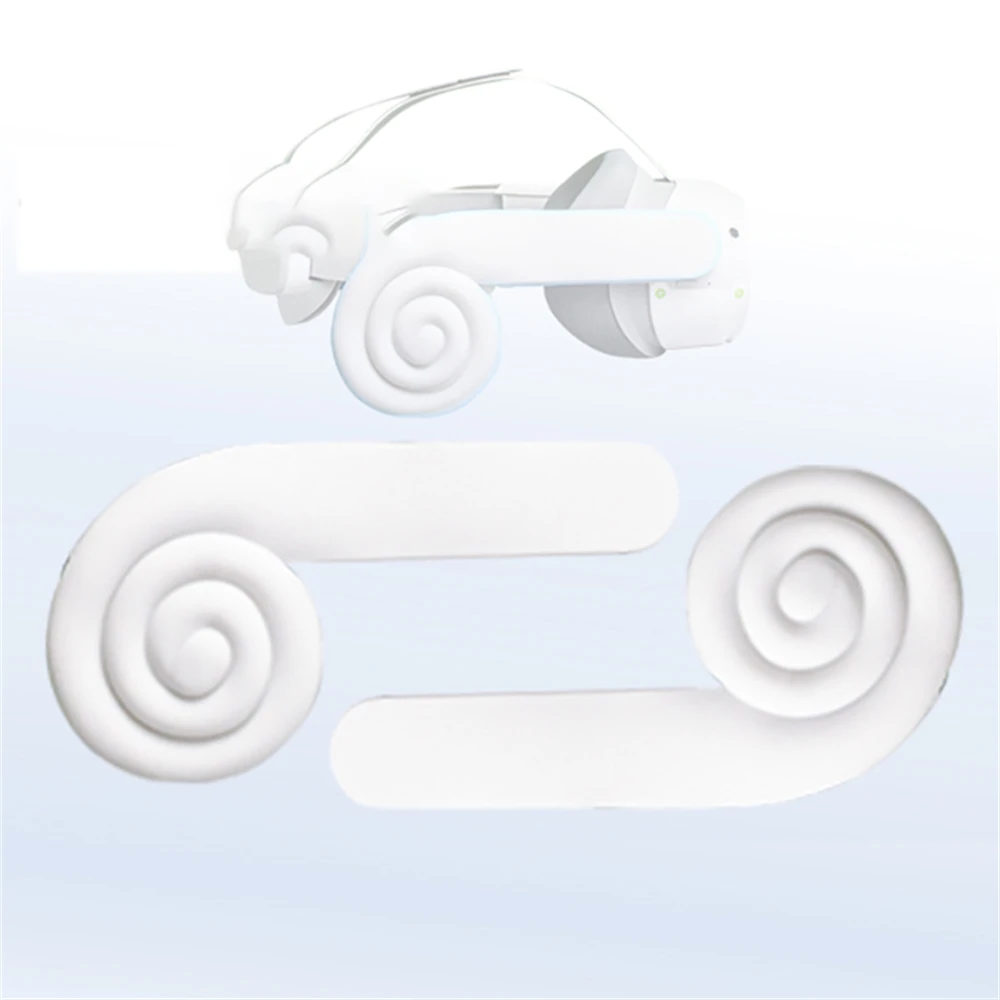 

2 PCS/set Black/White Volume Collector Earmuffs VR Headset Accessories for Pico 4 Pro