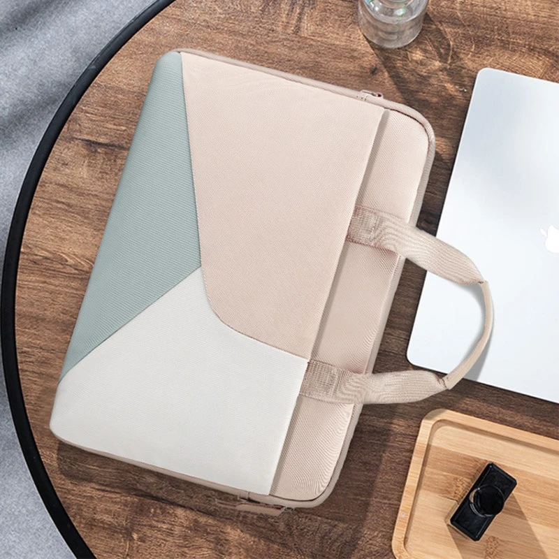 

Модный портфель, сумка для ноутбука, подходит для Macbook, женская сумка через плечо для ноутбука 13, 14, 15,6 дюймов