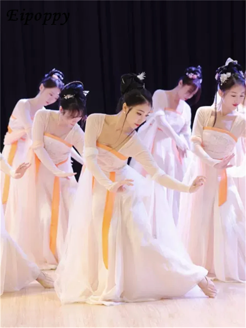 Костюмы для классических танцев танцевальные костюмы Han Tang ruqun