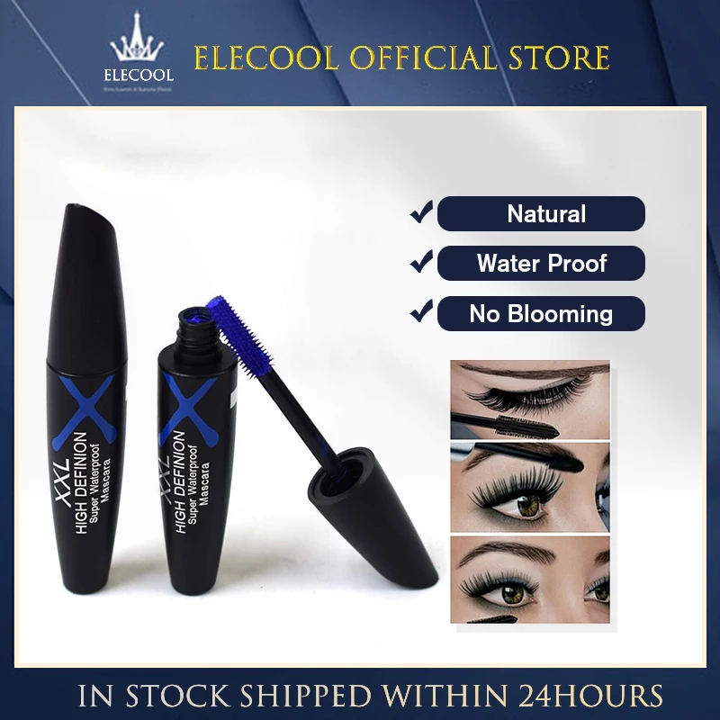 

Blue Mascara Application Defined Lashes Non-smudge Long-lasting Lengthening Blue Mascara For Long Lashes Makeup Trend