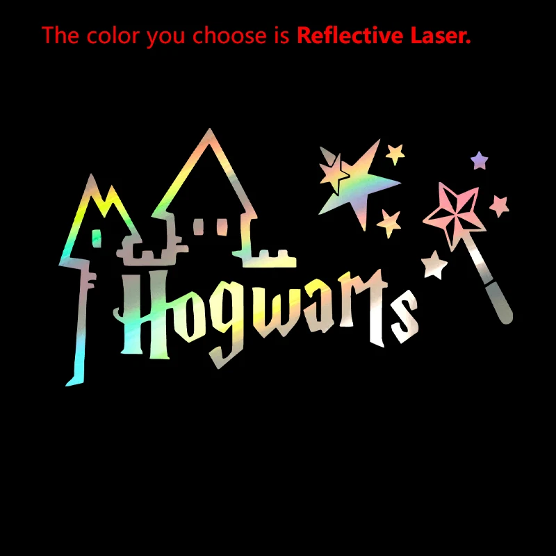 Виниловая наклейка Гарри Поттер замок Хогвартса MINISO планер недат а5 48л гарри поттер скоба вертик