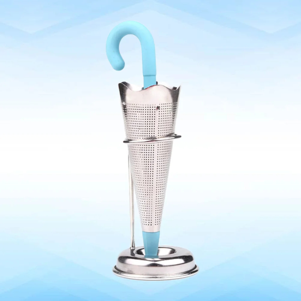 

Tea Strainer Filter Infuser Seasoning Metal Loose Diffuser Interval Steeper Holder Umbrella Steel Mesh Reusable