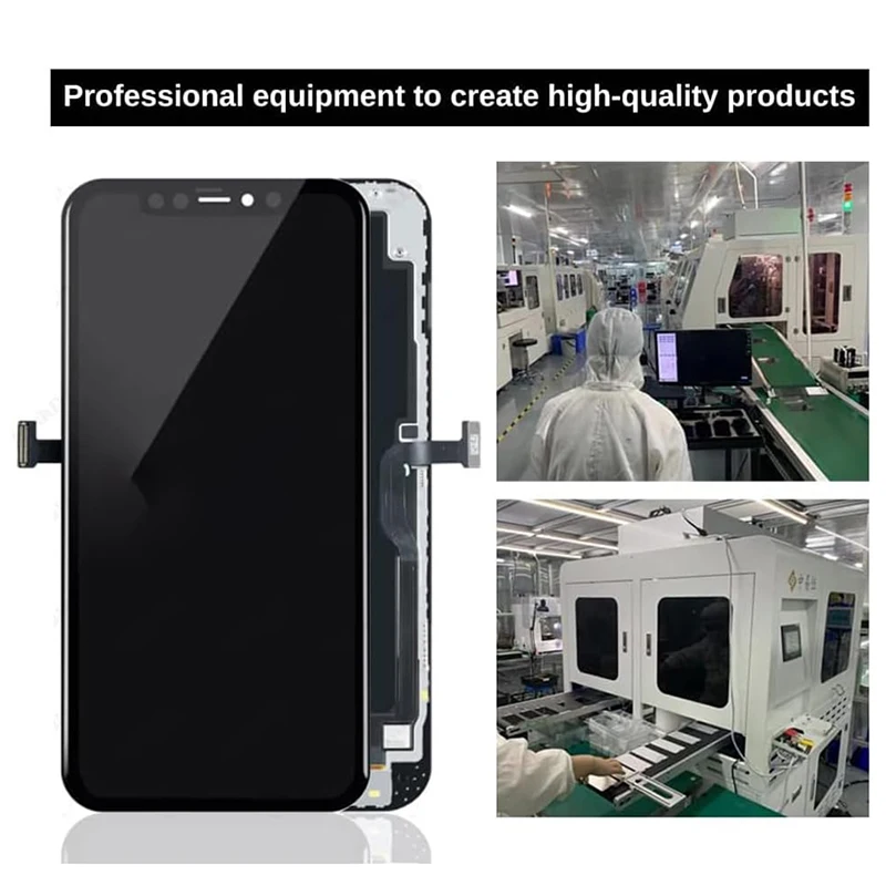 Фото Замена экрана для iPhone 15, 15 Plus, Pro Max: полный комплект LCD-дисплея Full HD и сенсорного дигитайзера, включая инструменты для ремонта и защитное стекло. №5