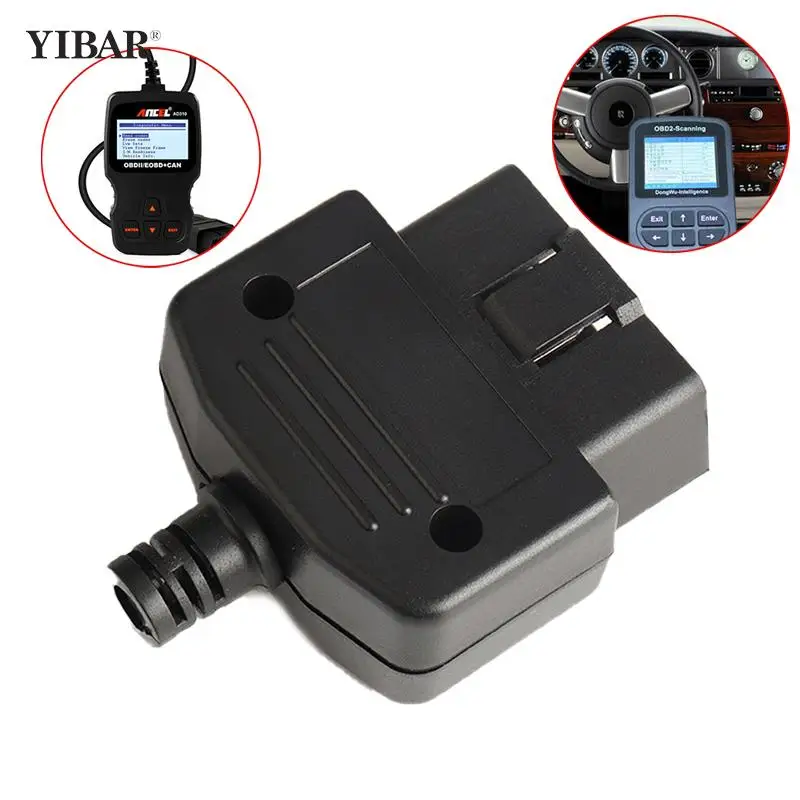 

1pc Car Accessories OBD2 16 Pin Male Shell Plug Adapter Connector Car Diagnostic Tool