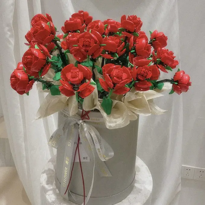 

Детский конструктор «букет розы»