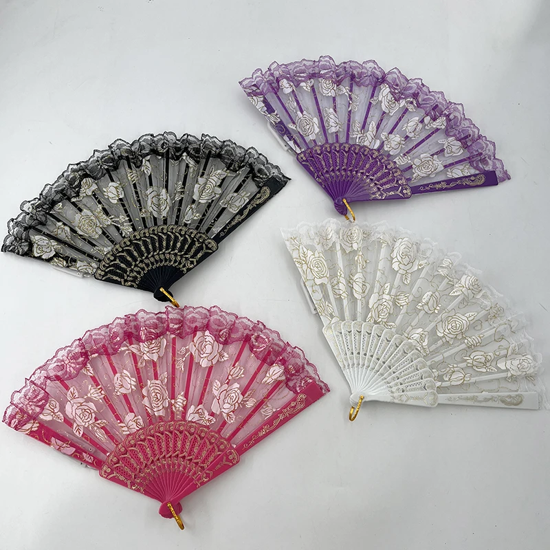 Ручной веер со светодиодной подсветкой