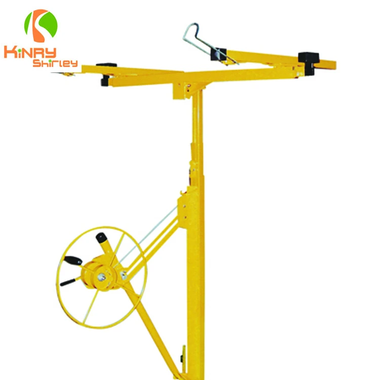 

Easy operated gypsum board lifting drywall lifter panel hoist machine