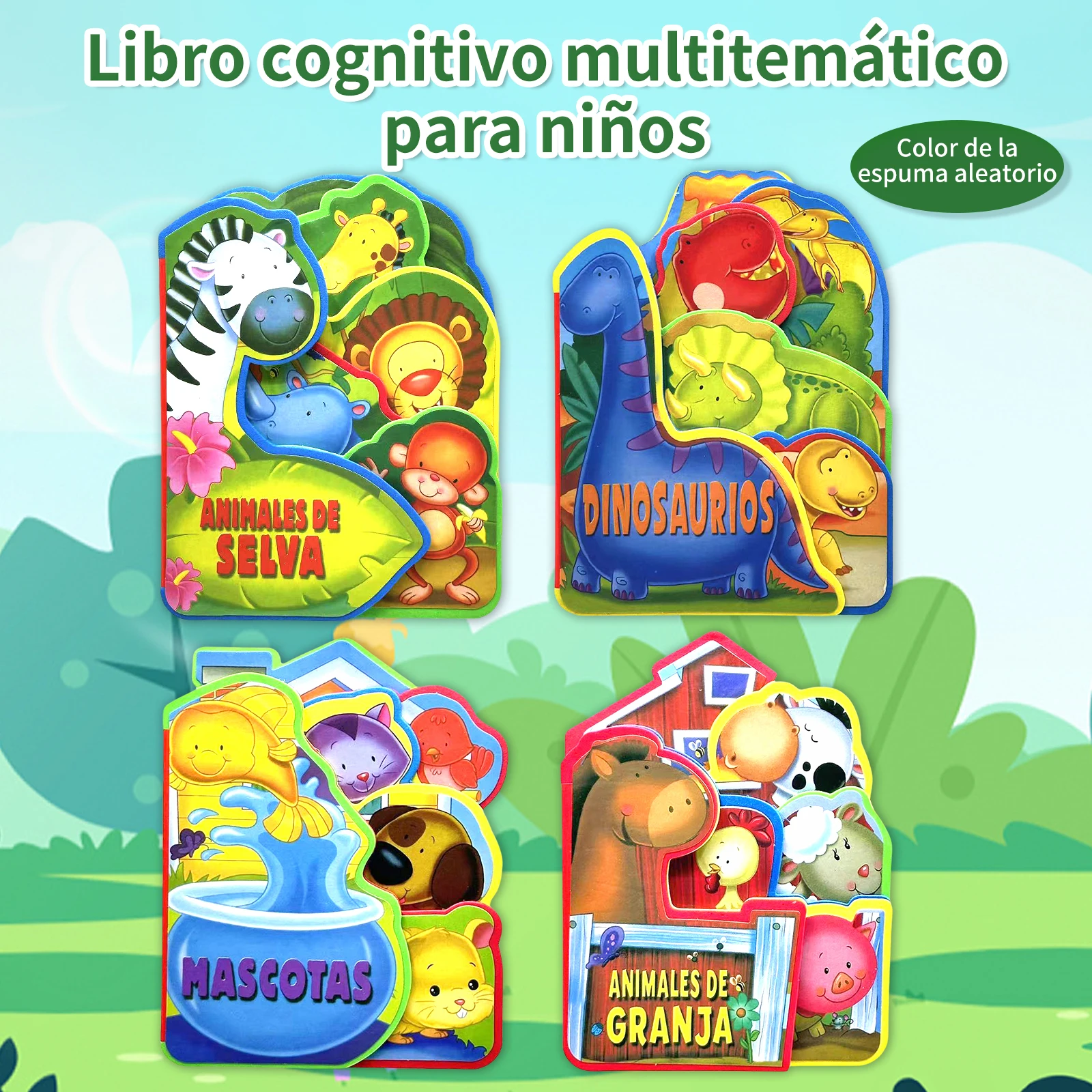 

Испанская развивающая книга для детей Teeny Baby