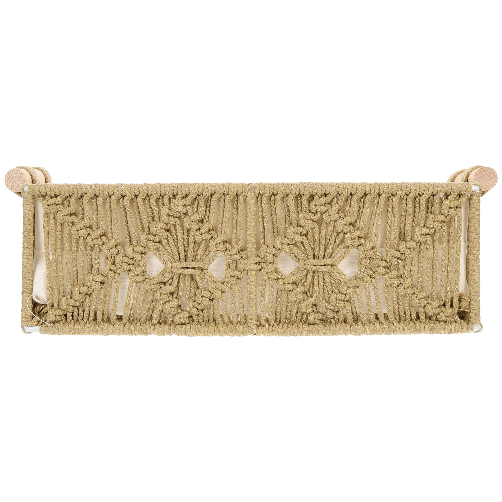 

Basket Woven Storage Wicker Rope Food Basket Baskets Cotton Serving Bread Garlic Rattan Tissue Sundries Fruit Display Vegetable