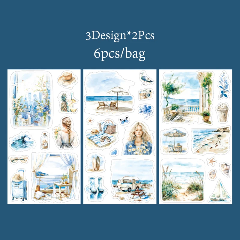 

Mr. Paper Двойные пейзажные наклейки