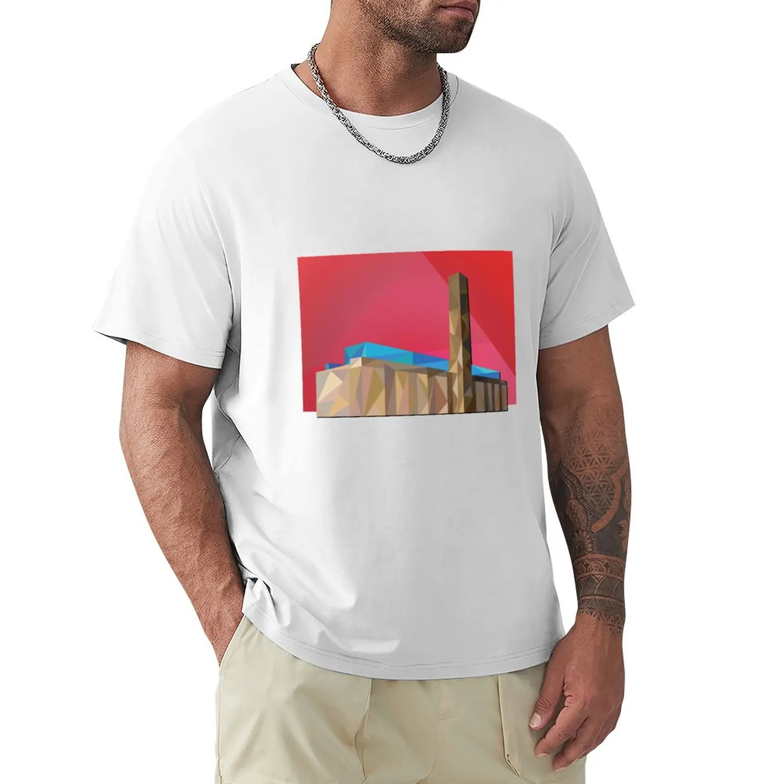 Футболка мужская быстросохнущая в стиле оверсайз