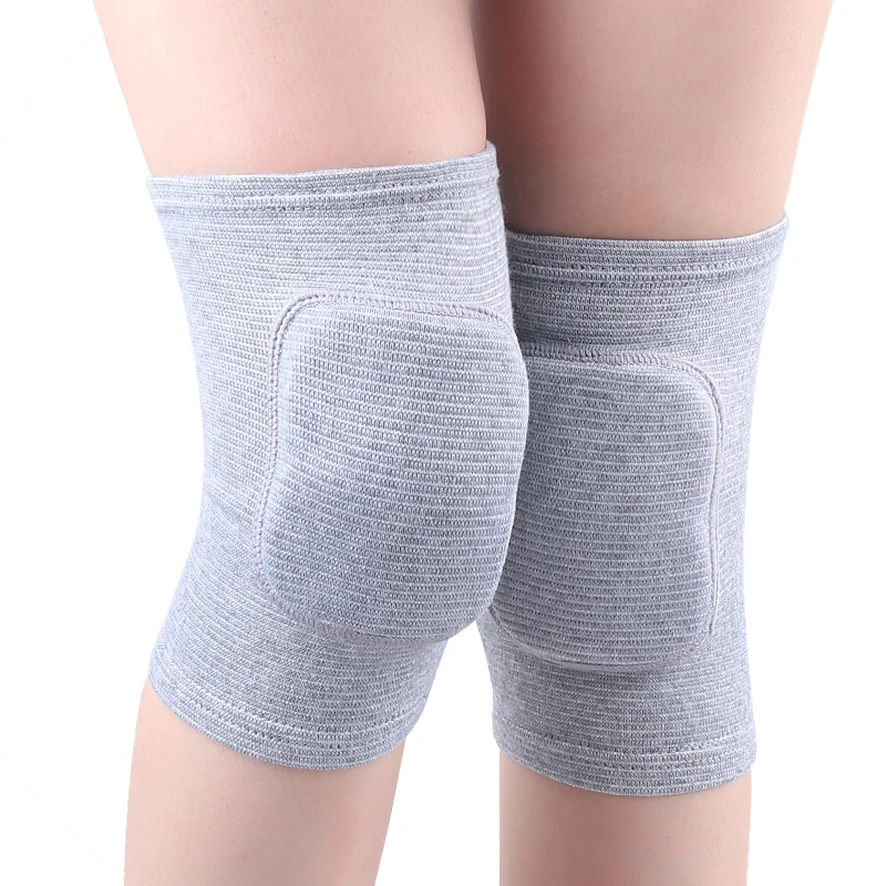 

1 Pcs Sponge Kneeling Knee Support Pad Protect COYOCO Brand High Elasticity Skating Dancing Sports Knee Guard Warm Grey
