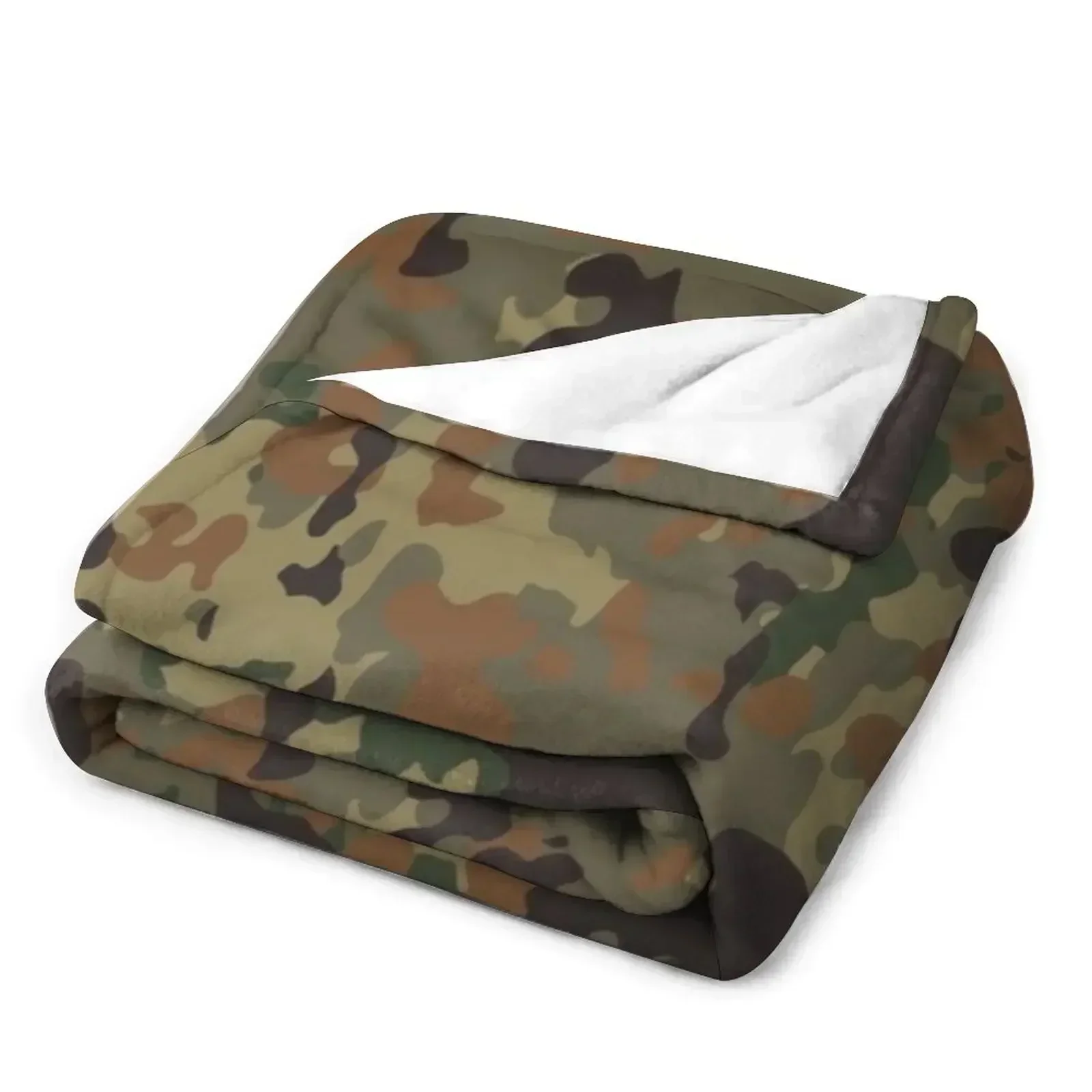 Фланелевое одеяло Flecktarn