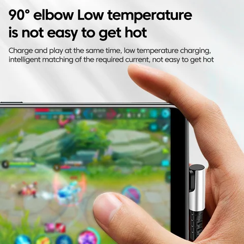 Кабель USB-C-C 6A, 25 См/50 См, Колено 90 Градусов, Кабель Для Быстрой Зарядки И Синхронизации Данных Для iPhone 15, Huawei