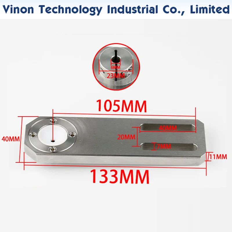 (Для направляющей D6) Новый стиль Направляющая для сверла Удерживающая пластина