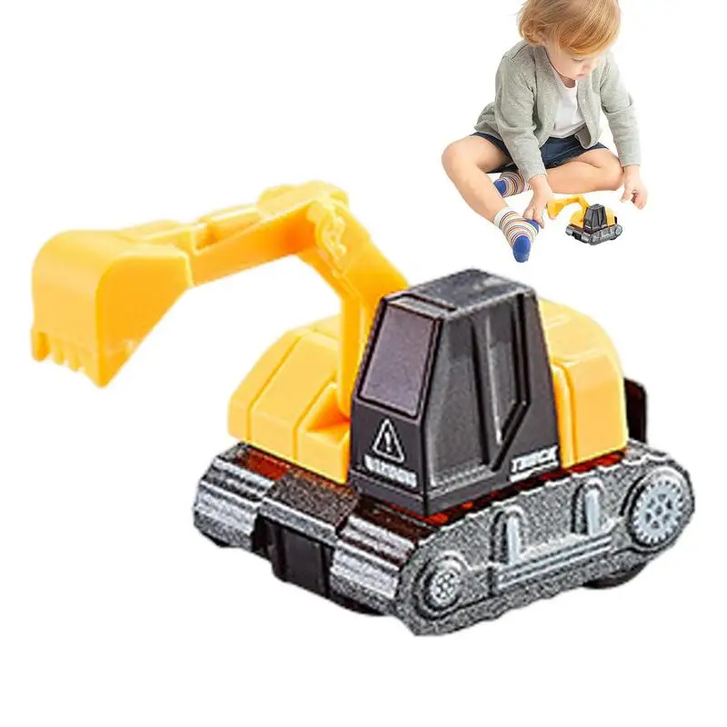 

Игрушечные Машинки с тяговым эффектом, мини-Реалистичная Инженерная машинка, обучающие игрушки для игр Push And Go, автомобили, детские игрушки, сувениры для мальчиков и девочек, с фрикционным питанием