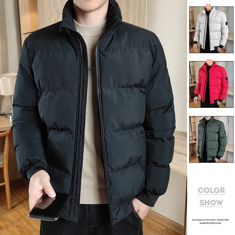 2022 New Men's Cotton Coat Tiger Head Cotton Coat Hot Style Cotton Coat Vest Cotton Jacket Winter Coat Winter Coat