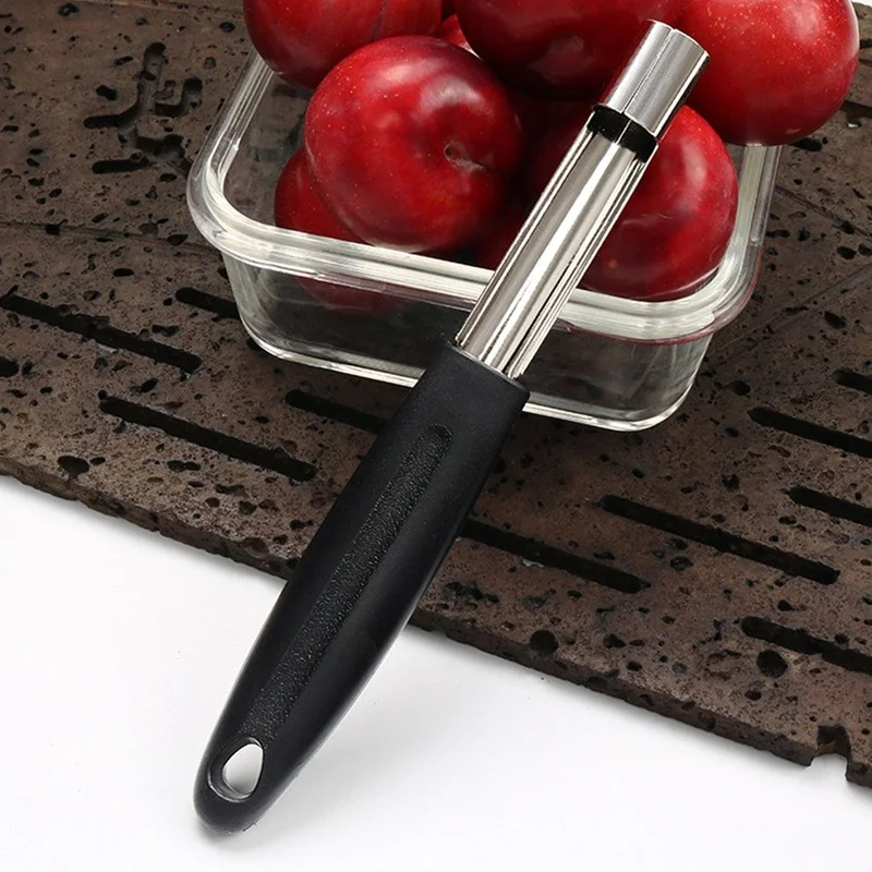 

Fruit Zaad Core Remover Rvs Fruit Corer Safe Gemakkelijk Te Schoon Peer Appelboor Zaaimachine Slicer Mes Keuken Gadgets