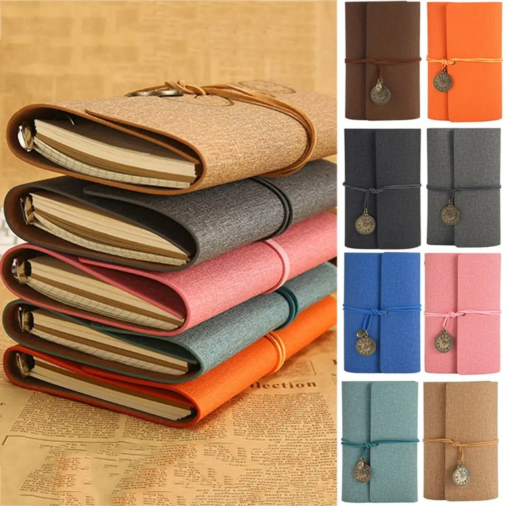 

A6 Loose-Leaf Notebook High-quality Multiple Applications Stationery Agenda Book 4 Inner Cores Ledger Book School