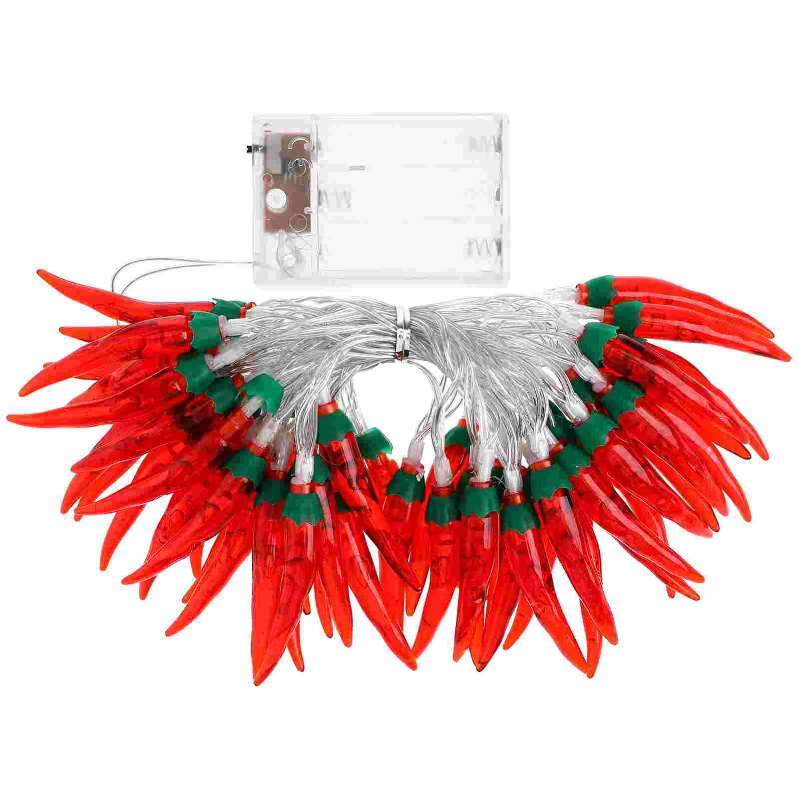 

Outdoor Decoration Chili Pepper Ornament Lights Operated Christmas Outdoors Plug Indoor
