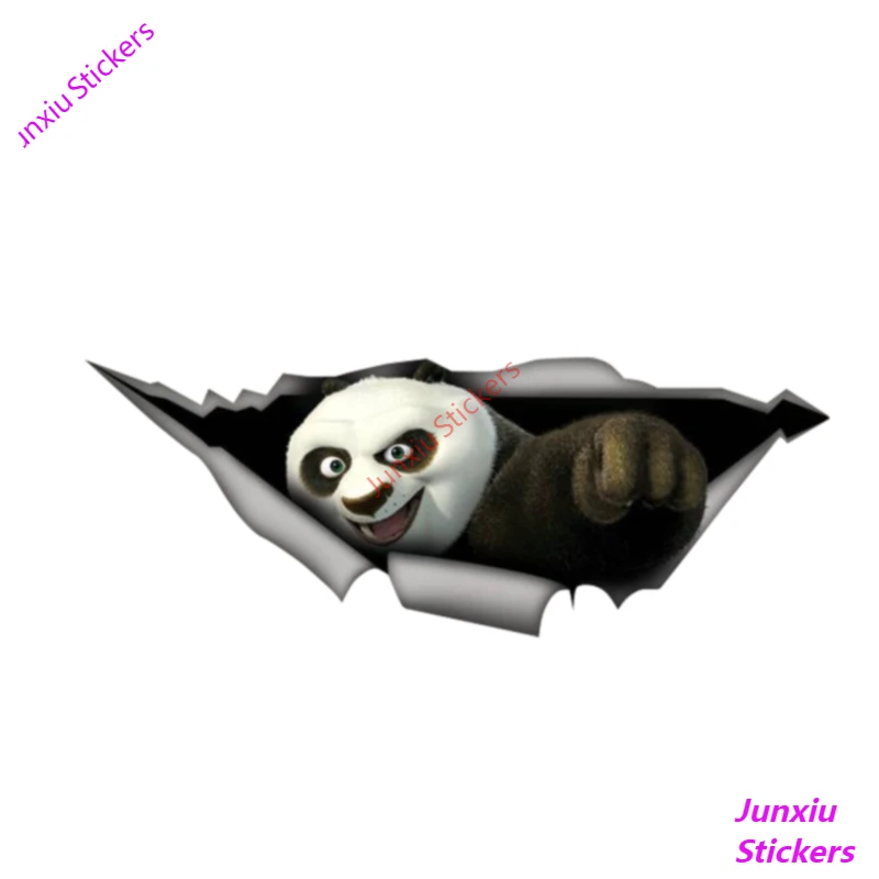 

Индивидуальная Автомобильная наклейка, панда, 3D животное виниловая, водонепроницаемое автомобильное окно, высококачественные аксессуары, ...