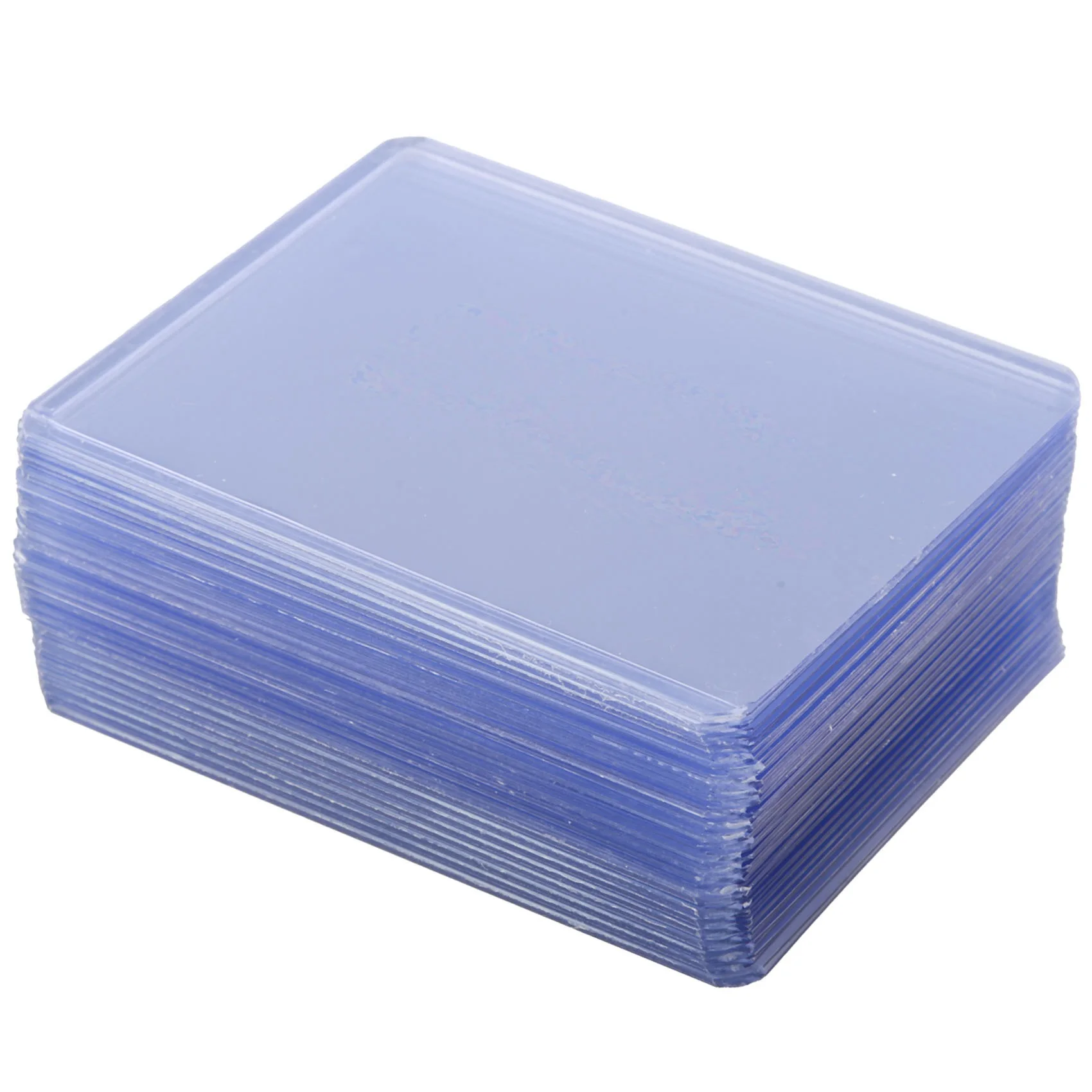 

25Pcs Holder Toploaders and Clear Sleeves for Collectible Trading Basketball Sports Cards 35PT Rigid Plastic
