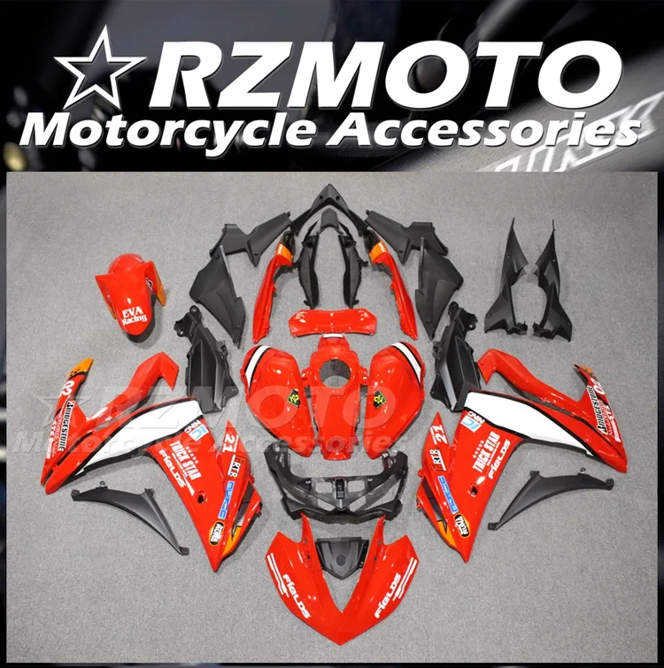 

4 подарка, новый комплект обтекателей из АБС-пластика для YAMAHA YZF-R3 15 16 17 18 YZF-R25 R3 R25 2015 2016 2017 2018, комплект обтекателей красного и белого цвета
