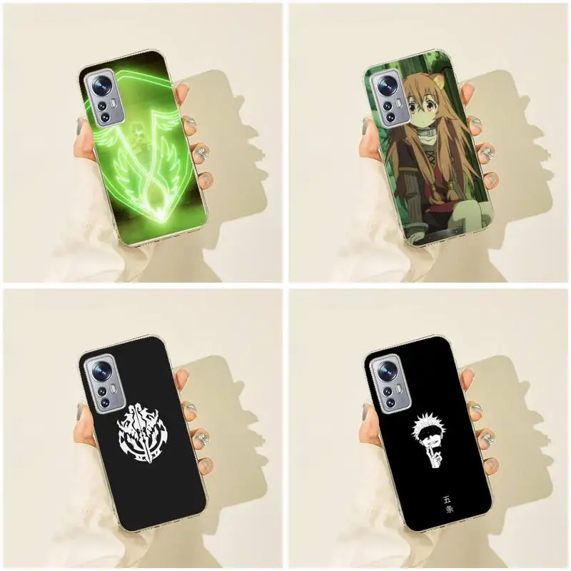 

The Rising Of The Shield Hero Phone Case For Xiaomi Mi 11 10 12Spro A2 A2lite A1 9 9SE 8Lite 8explorer F1 Poco 12S Ultra Cove