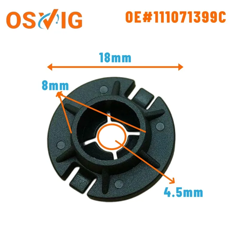 

10 шт. OE # 111071399C Замена креплений внутренней накладки крышки ады заднего колеса и крыла Tesla Model 3Y