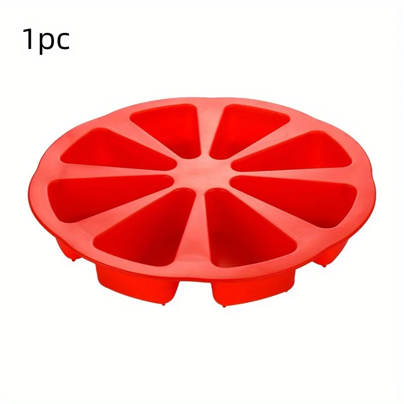 

Силиконовая форма для выпечки треугольная на 8 ячеек