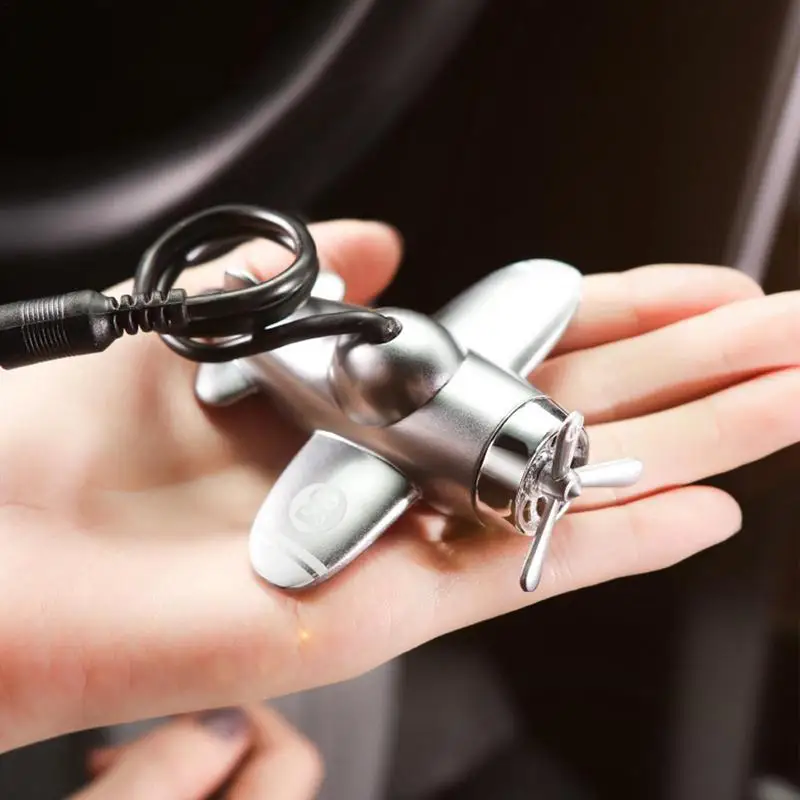 

Car Air Freshener Rotating Solar Powered Car Aromatherapy Diffuser Auto Rear View Mirror Fragrance Car Interior Accessories