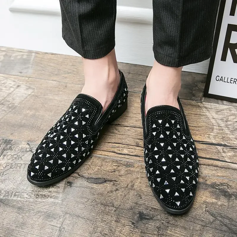 

Мужские туфли в британском деловом стиле на весну и осень, повседневные кожаные туфли, мужской черный костюм, Свадебная обувь для жениха