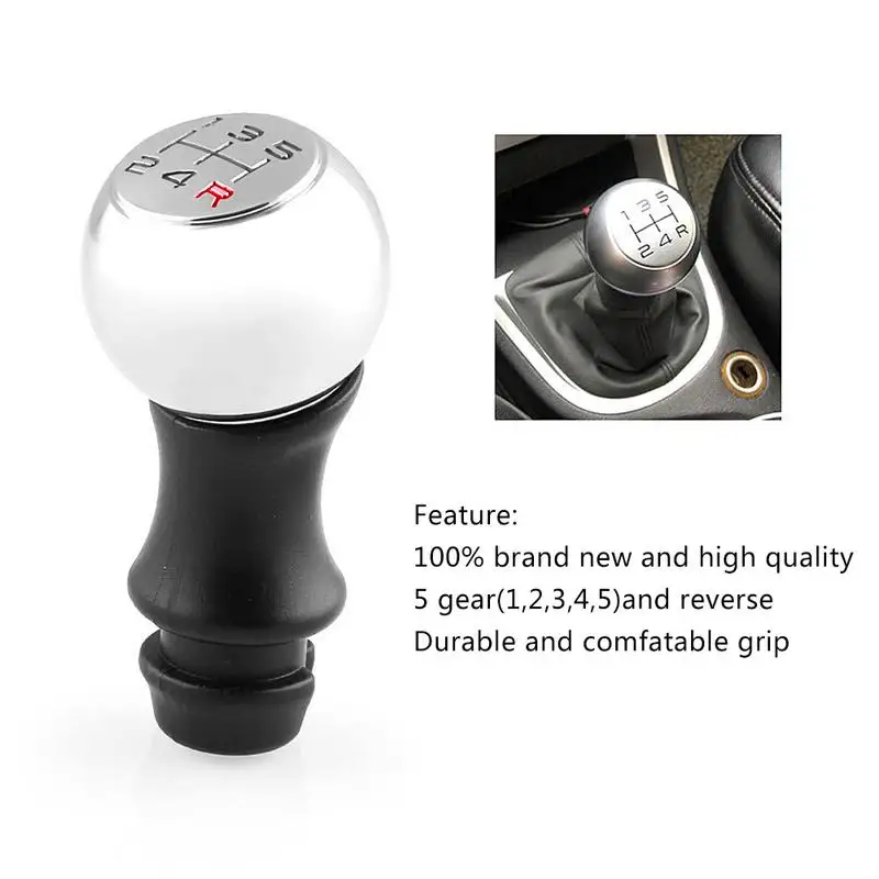 

Car Gear Shift Knob Car Speed Gear Shift Knob Automobile 5 Gear Shifter Knobs Car Shift Lever Head Automotive Accessories