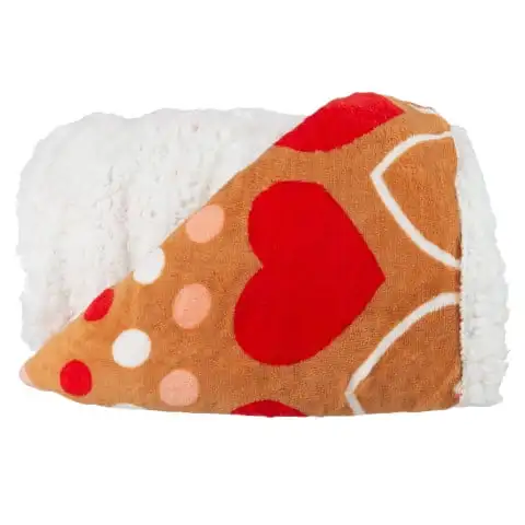 

Throw Blanket, Red Hearts, Standard Throw Mean girls Muslin blankets for babies Yugioh cards H blanket cashmere Bfdi Custom blan