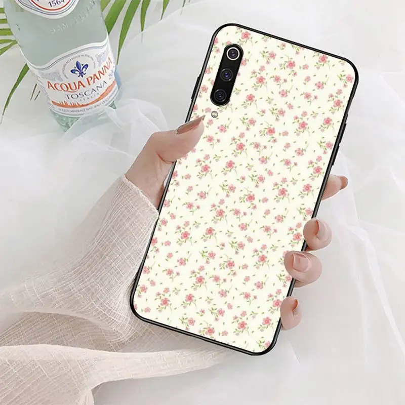 Милый чехол в Корейском стиле с цветочным рисунком для телефона Xiaomi mi 9 mi8 F1 9SE 10lite
