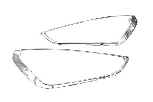 Стайлинг автомобиля хромированная накладка на фару для Ford S-MAX