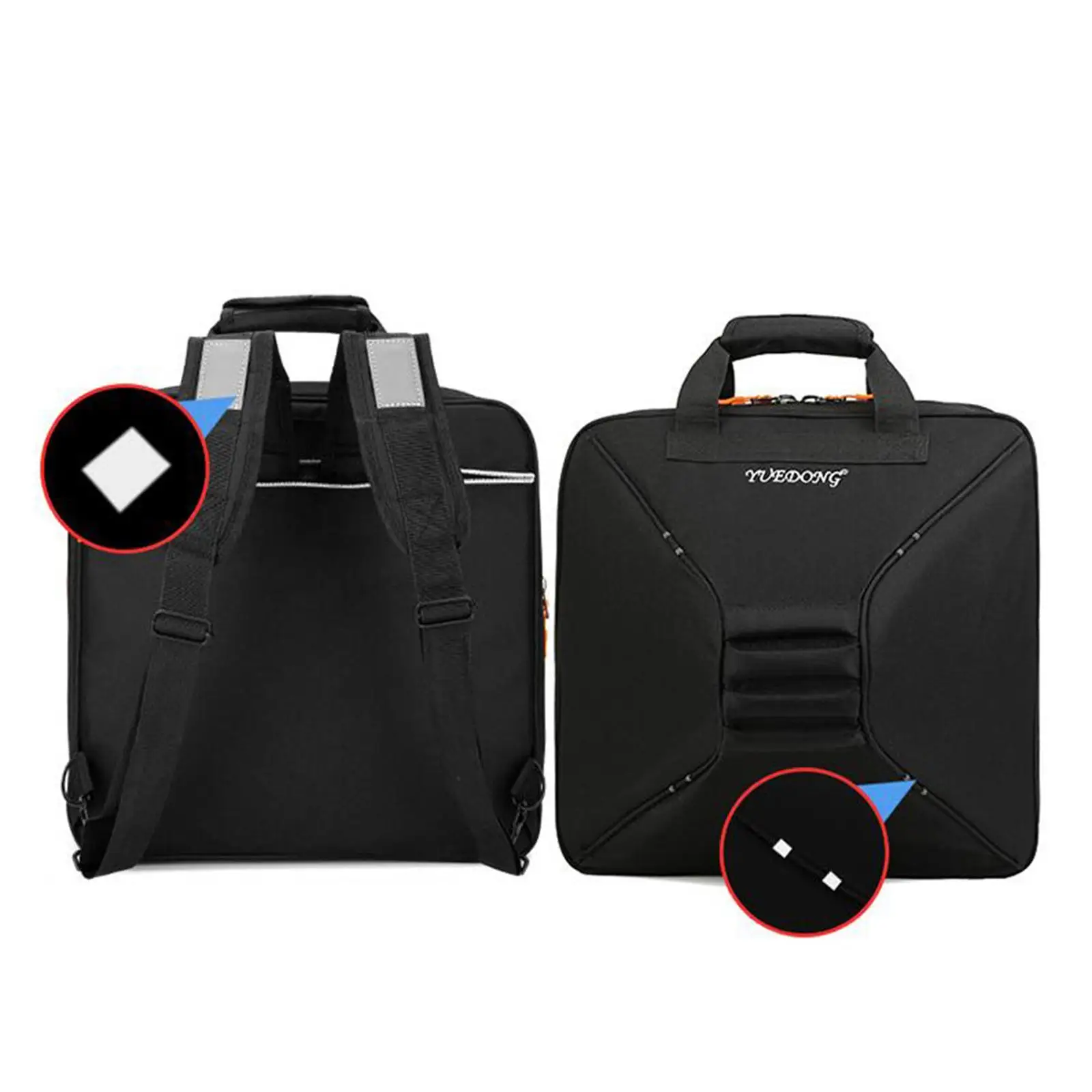 

French Horn Bag Thickened Black Parts Accessories Hard for Musicians Gig