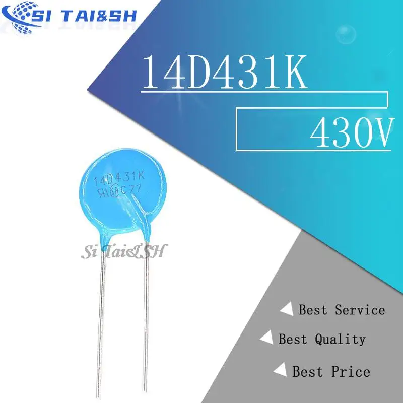 20 шт. Варистор 14D431K 430 в пьезорезистор 14D431