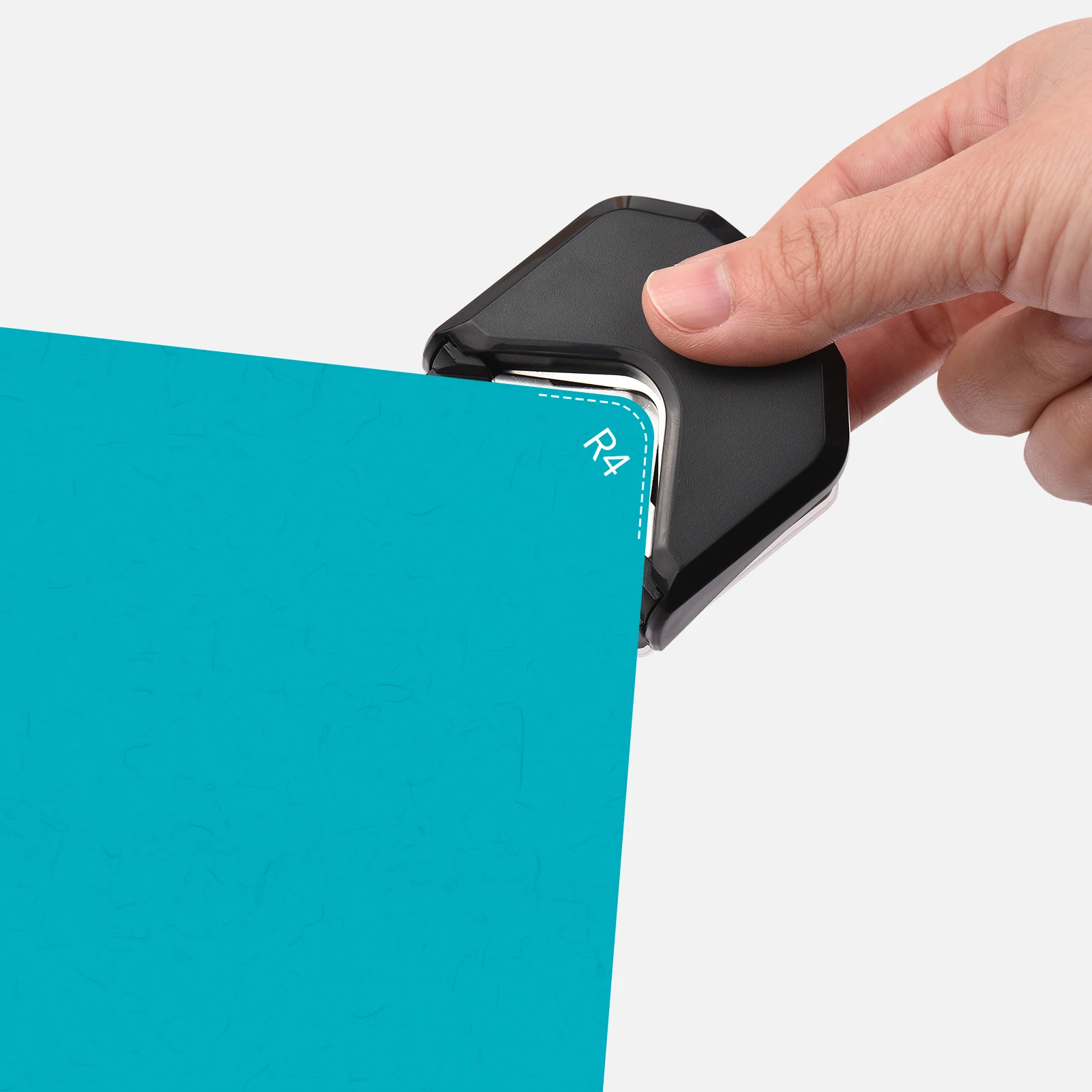 Угловой закруглитель отверстий R4 мини портативный округлитель 4 мм для карточек, скрапбукинга, оберточной бумаги, наклеек, фотографий и самоделок.