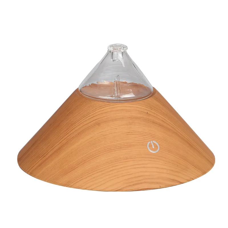Aromatherapy Diffuser Wood and Glass Essential Oil Diffuser For Home Room Fragrance Machine Nebulizer Anion Aroma Diffuser