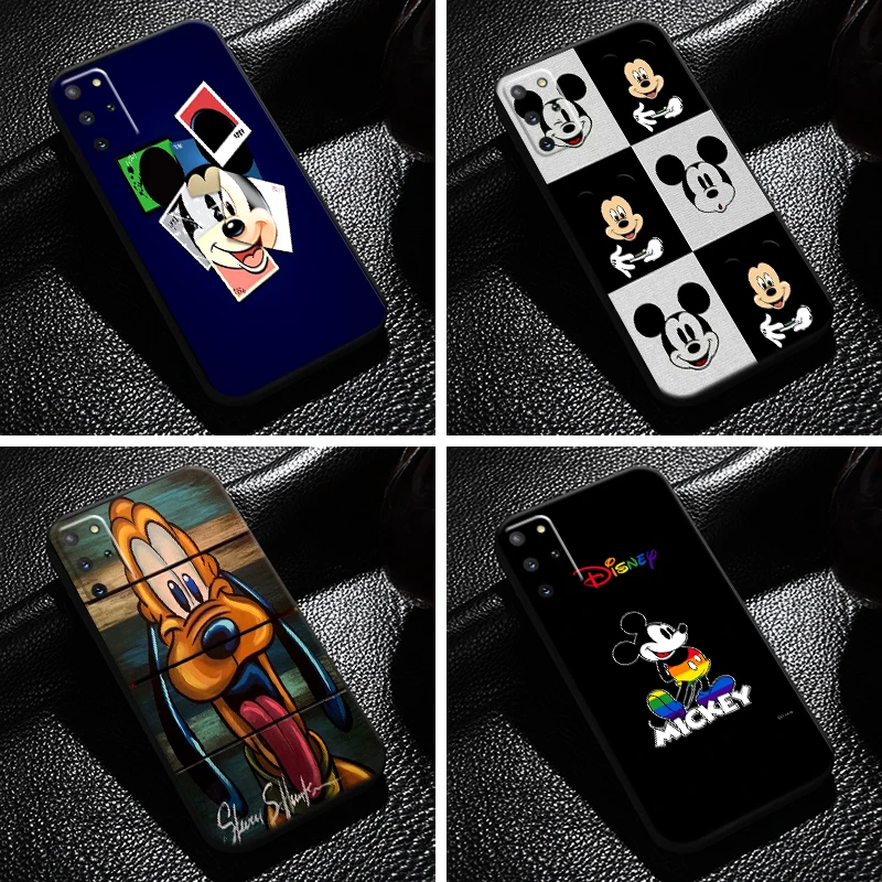 

Piuto Mickey Minnie Mouse For Samsung Galaxy S21 S20 S10 10E S9 S8 Plus S21 S20 Ultra FE 5G Phone Case Funda TPU Soft